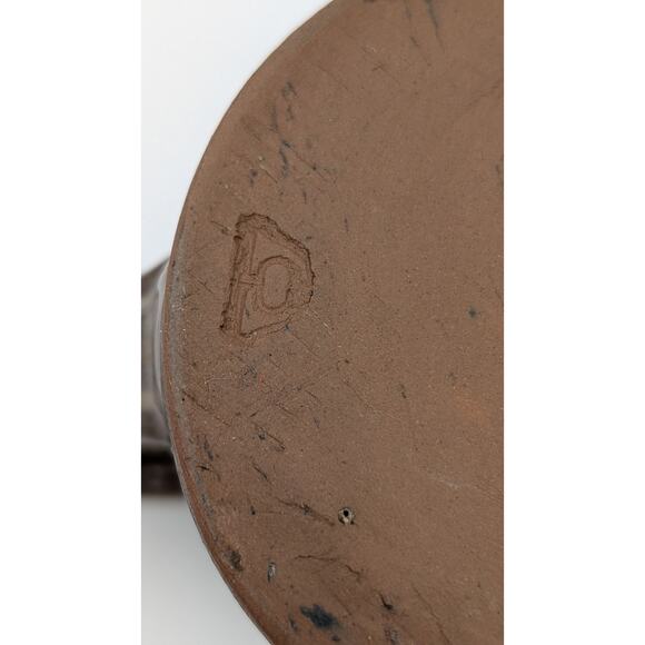 Deneen Pottery Mug Basset Hound Dog Brown Glaze Stoneware Coffee Cup 12oz - Picture 7 of 7